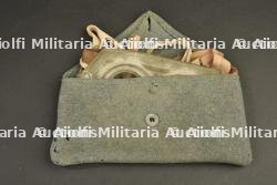 Lunettes de protection anti gaz Meyrowitz 1915 dans leur pochette en drap bleu horizon — photo 2