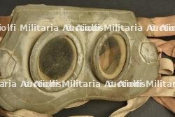 Lunettes de protection anti gaz Meyrowitz 1915 dans leur pochette en drap bleu horizon — photo 4