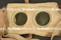 Lunettes de protection anti gaz Meyrowitz 1915 dans leur pochette en drap bleu horizon — photo 5