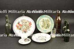 Ensemble d'assiettes patriotiques