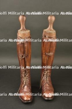 Paire de bottes d'officier anglais 1ère guerre — miniature 7
