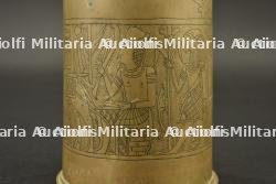 Artisanat de tranchée anglais douille gravée à motifs de l'Egypte antique — photo 7