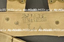 Lot d'équipements du soldat anglais, gamelle, ceinturon web et scie pliante canadienne — photo 3