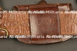 Ceinturon baudrier Sam Brown Belt, cartouchière et musette d'officier britannique — miniature 3