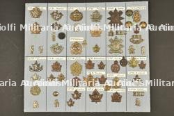Planche 2 d'insignes canadiens ww1 ex collection André Coillot — photo 1