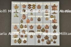 Planche 6 d'insignes canadiens ww1 ex collection André Coillot — photo 1