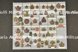 Planche 8 d'insignes canadiens ww1 ex collection André Coillot — photo 1