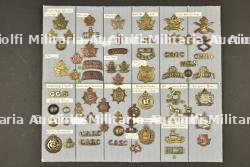 Planche 10 d'insignes canadiens ww1 ex collection André Coillot