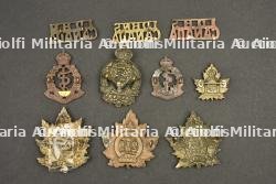 Lot de 10 insignes canadiens CEF ww1 — miniature 2