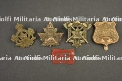 Lot de 5 insignes de Pionniers, Génie, Forestiers et Construction canadiens ww1 — miniature 3