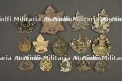 Lot de 14 insignes canadiens CEF ww1 — miniature 2