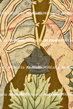 Fanion et cap badge du 225th Kootenay Battalion CEF canadien — photo 3