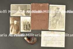 Pay Book, photos et pipe gravée du private John Wilson du 31st Battalion CEF — photo 1