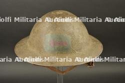 Casque MkI avec insigne du Canadian 4th Machine Gun Battalion nominatif