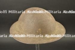 Casque MkI avec insignes métalliques d'un artilleur canadien — photo 5
