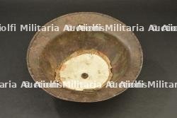Casque MkI de la 2nde batterie d'artillerie de la 1e Division Canadienne avec 3 insignes peints — photo 3