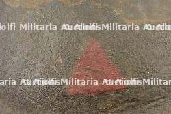 Casque MkI de la 2nde batterie d'artillerie de la 1e Division Canadienne avec 3 insignes peints — photo 5