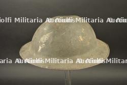 Casque MkI de la 1ere batterie d'artillerie de la 1e Division Canadienne avec 3 insignes peints — miniature 9