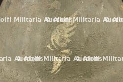 Casque MkI de la 1ere batterie d'artillerie de la 1e Division Canadienne avec 3 insignes peints — photo 10