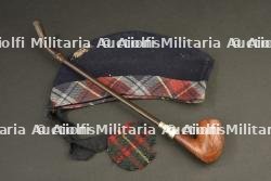 Pipe gravée du 42nd Battalion Royal Highlanders of Canada et Glengarry pour enfant — photo 3