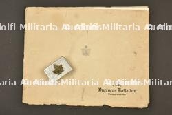 Protège boîte d'allumettes et album trombinoscope du 78th Battalion Winnipeg Grenadier