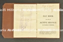 Lot de disques d'identités, pay book et bible de soldats canadiens de la 1ère guerre — miniature 5
