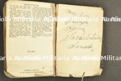 Lot de disques d'identités, pay book et bible de soldats canadiens de la 1ère guerre — photo 7