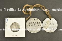 Lot de disques d'identités, pay book et bible de soldats canadiens de la 1ère guerre — miniature 8