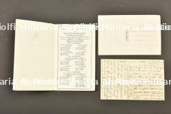 Lot de documents canadiens Discharge Certificate Lieutenant du 19th Bon, cartes du 2nd Canadian Machine Gun et CASC — miniature 2