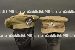 Lot de 2 belles reproductions de coiffures canadiennes de la 1ère guerre, balmoral du 16e bataillon canadiens écossais et soft cap des canadian engineers — photo 1