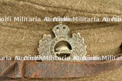 Lot de 2 belles reproductions de coiffures canadiennes de la 1ère guerre, balmoral du 16e bataillon canadiens écossais et soft cap des canadian engineers — miniature 7