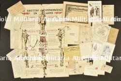 Fort lot de documents relatifs à des soldats canadiens de la première guerre — photo 1