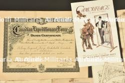 Fort lot de documents relatifs à des soldats canadiens de la première guerre — miniature 2