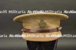 Casquette d'officier canadien avec cap badge du 44th Battalion CEF de Manitoba