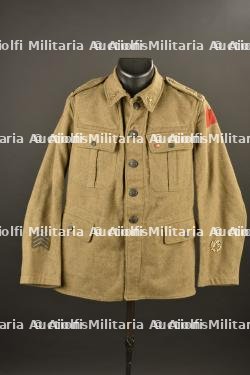 Tunique troupe modèle 1902 montée d'un Lewis Gunner du 8th Canadian Battalion Winnipeg Rifles — photo 1