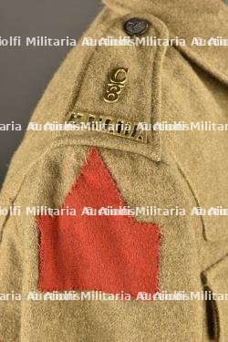 Tunique troupe modèle 1902 montée d'un Lewis Gunner du 8th Canadian Battalion Winnipeg Rifles — photo 7