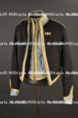 Ensemble habit de mess du Captain Georges Kirkbride du 34th Poona Horse en France en 1915