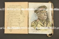 Carnet de croquis du peintre Lucien Jonas sur l'armée anglaise et indienne en juin 1915 — photo 1