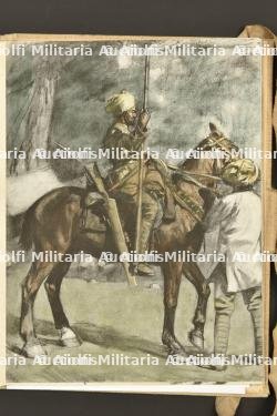 Carnet de croquis du peintre Lucien Jonas sur l'armée anglaise et indienne en juin 1915 — photo 6