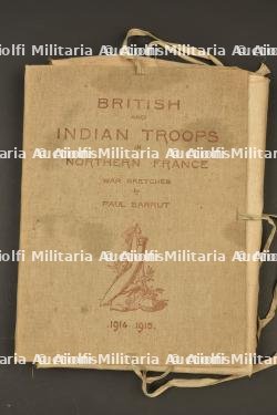Recueil de croquis sur l'armée indienne et britannique du peintre Paul Sarrut — miniature 6