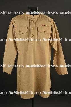 Tunique indienne Kurta en toile kaki