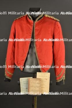 Habit de mess d'un officier britannique du Bengal Staff Corps et livrets — photo 1