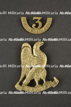 Bidon et badges de cavalerie de l'armée des Indes — miniature 3