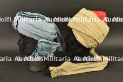 Turban et insigne d'un soldat Punjabi et turban plus récent — miniature 5