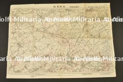 Ensemble de documents allemands cartes et photo aérienne relatifs au secteur de Béthune et la vallée de la Lys — photo 4