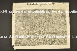 Ensemble de documents allemands cartes et photo aérienne relatifs au secteur de Béthune et la vallée de la Lys — miniature 5