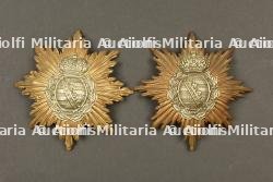 Lot de 2 plaques de casque a pointe saxon M1895 — photo 1