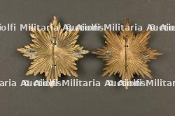 Lot de 2 plaques de casque a pointe saxon M1895 — photo 2