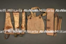 Lot d'equipement allemand ww1 Tornister, piquets de tente et sac à pain — miniature 9