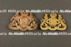 Lot de 2 plaques de casque a pointe bavarois — photo 2